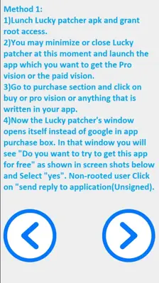 Lucky Patcher Tips android App screenshot 1