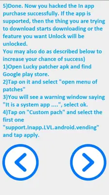 Lucky Patcher Tips android App screenshot 2